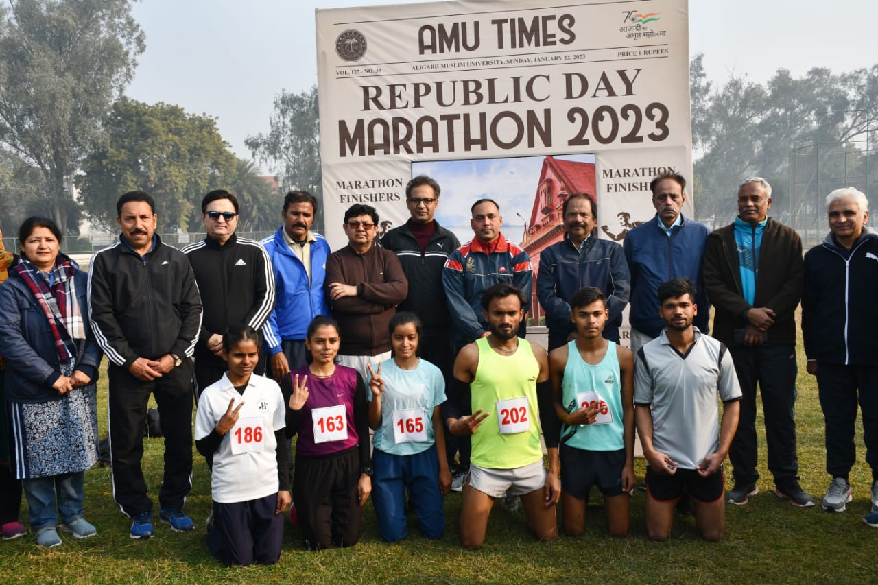 रिपब्लिक डे मैराथन में सोहेल अंसारी एवं कुमारी निधि चौधरी बनी चैंपियन