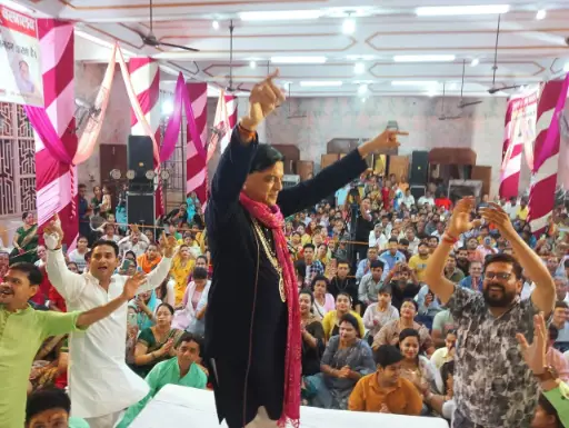 भारतीय संस्कार समिति द्वारा किया गया गणेश पूजन