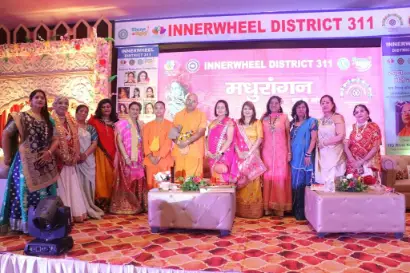 वृंदावन में इनरव्हील डिस्ट्रिक्ट311 ने तीन दिवसीय मीट मधुरांगन का किया आयोजन