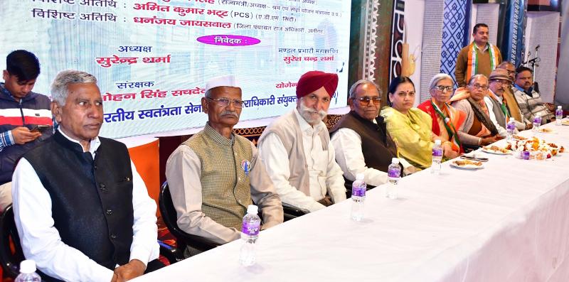 स्वतंत्रता सैनानी परिजनों के लिए खुले है हमेशा घर के द्वार- विजय श्यौराज सिंह