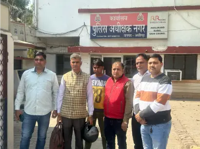 अखिल भारतीय क्षत्रिय महासभा के प्रतिनिधिमंडल ने एसएसपी से मुलाकात कर दोषियों पर कार्रवाई की मांग की