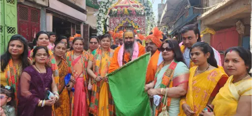 धूमधाम से निकाला गया बालाजी महाराज का डोला,झांकियों का रहा आकर्षण