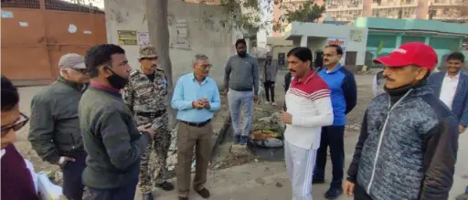 अपर नगर आयुक्त ने मुस्लिम क्षेत्रों में सफाई का जाना हाल,एसएफआई से मांगा स्पष्टीकरण