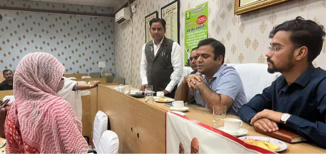 नगर निगम सफ़ाई कर्मचारियों के लिये लगा हेल्थ कैम्प-नगर आयुक्त ने हेल्थ कैम्प का किया शुभारंभ