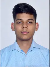 97.04 अंक प्राप्त कर स्कूल में द्वितीय एवं जिले की टॉप 10 सूची में स्थान बना कर परिवार का नाम किया रोशन