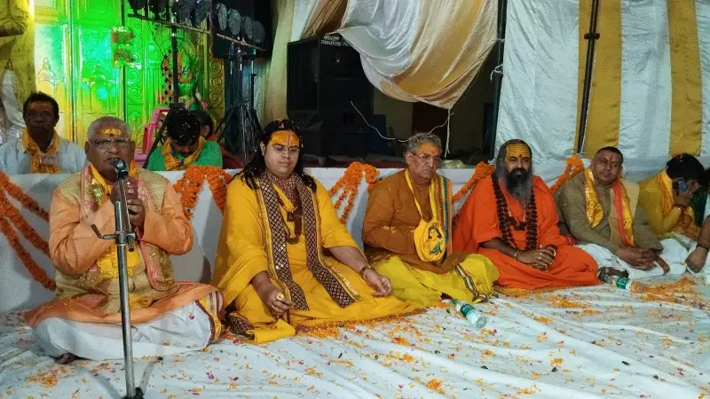 रामलीला मैदान में मनाया हनुमान जन्मोत्सव एवं हुआ कवि सम्मेलन का आयोजन