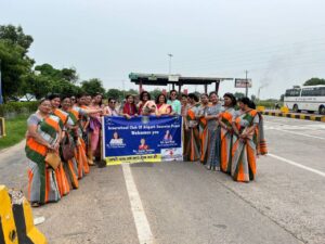 इनर व्हील क्लब आफ अलीगढ़ पहल ने ट्रैफिक को लेकर किया जागरूक