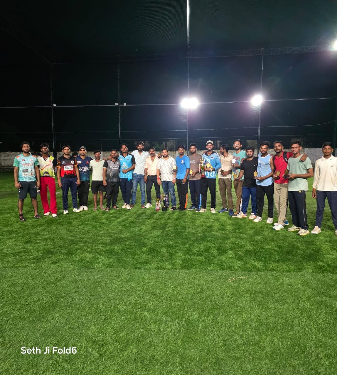 फाइनल मैच में राजा रॉक RRCC को दो रन से हराकर बनीं विजेता