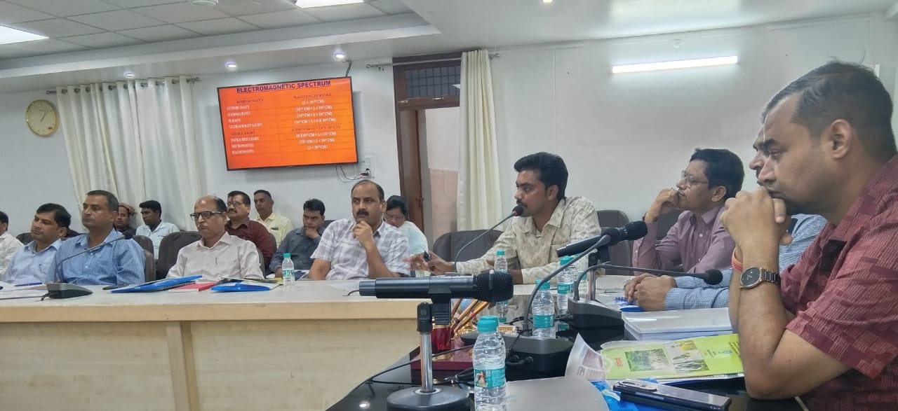 कलेक्ट्रेट में रिमोट सेंसिंग एप्लीकेशन कार्यशाला हुई आयोजित
