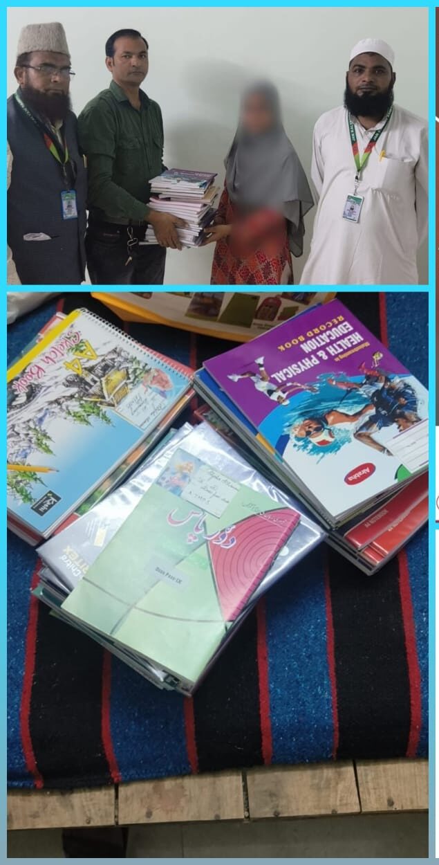 जन कल्याण समिति ने उठाई 14 वर्षीय बच्ची की शिक्षा की जिम्मेदारी
