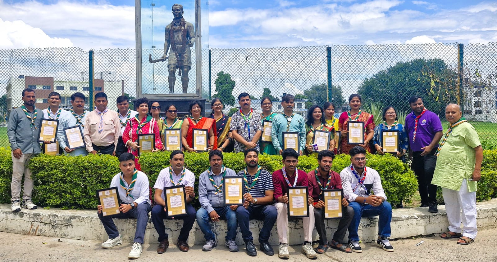 धर्म समाज महाविद्यालय में जिला स्काउट-गाइड फेलोशिप द्वारा राज्य एवं जिला स्तरीय गैदरिंग का हुआ आयोजन