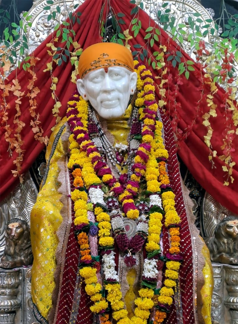 सारसौल साईं मंदिर में धूमधाम से मनाया जाएगा रजत जयंती वर्ष