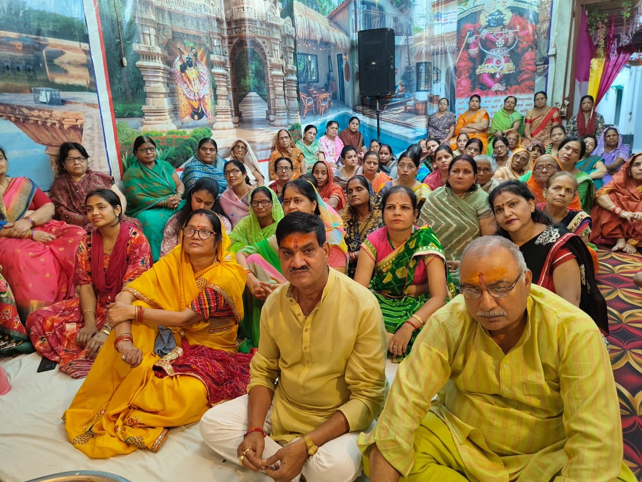 श्रीमद्भागवत कथा के दूसरे दिन भक्तों ने सुनी आत्मदेव की कथा, धुंधकारी को मिली मुक्ति