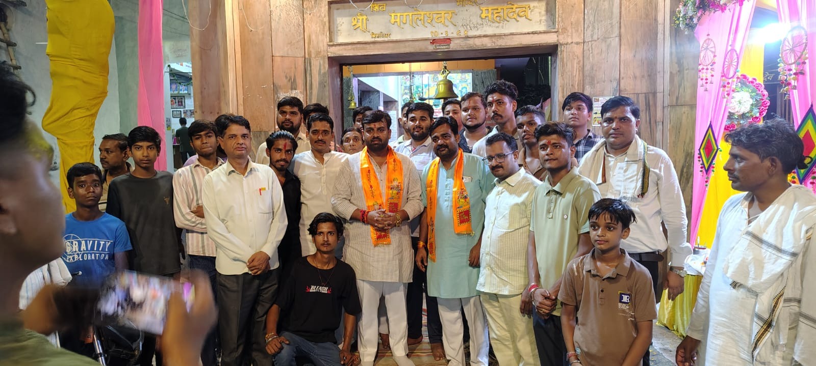 सुदामापुरी श्री मंगलेश्वर महादेव मंदिर में गणेश महोत्सव की धूम