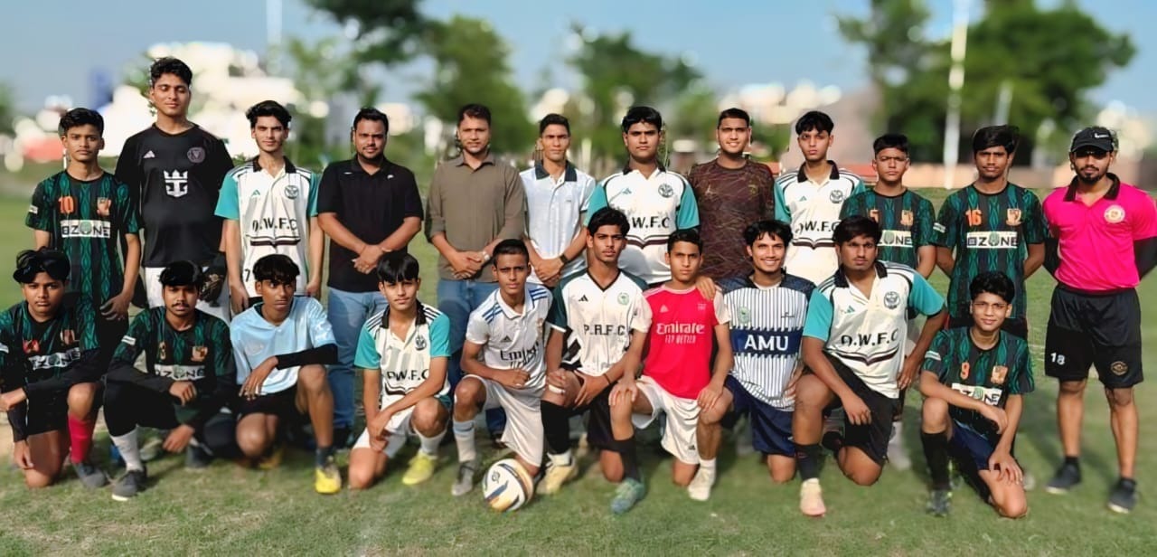 राष्ट्रीय खेल दिवस के मौके पर ओजोन सिटी ने डीएफए को 2-1 से हराया