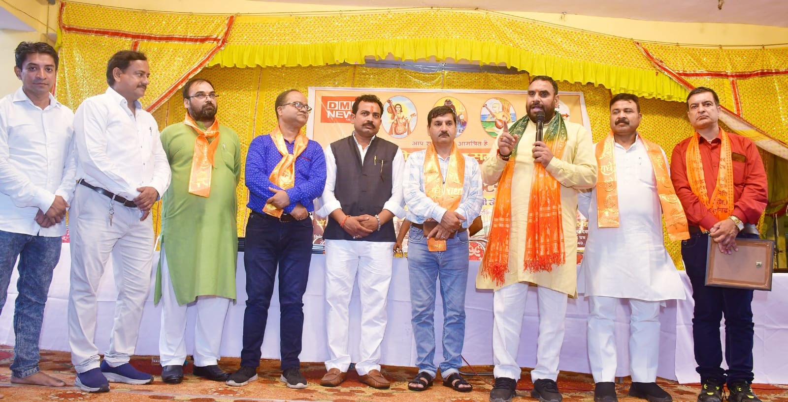 सिद्धपीठ मंदिर खरेशवर धाम में सफलता पूर्वक हुआ राष्ट्रीय पत्रकार सम्मेलन का आयोजन