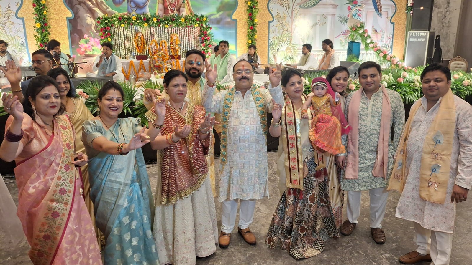 राधाष्टमी पर कोनार्क फाउंडेशन परिवार ने राधा नाम संकीर्तन व भजन संध्या का किया आयोजन
