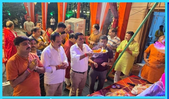 गणेश महोत्सव के सप्तम दिवस पर आयोजित किया सुन्दरकांड पाठ