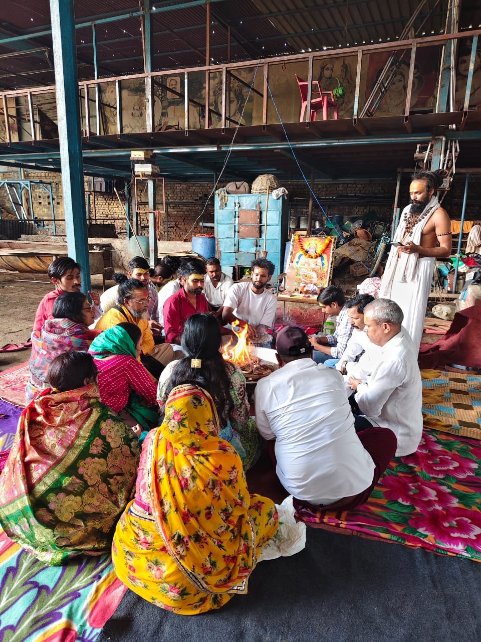 हरिगढ़ में गौ रक्षक दल ने हवन एवं हनुमान चालीसा पाठ के माध्यम से गौ संरक्षण का दिया संदेश