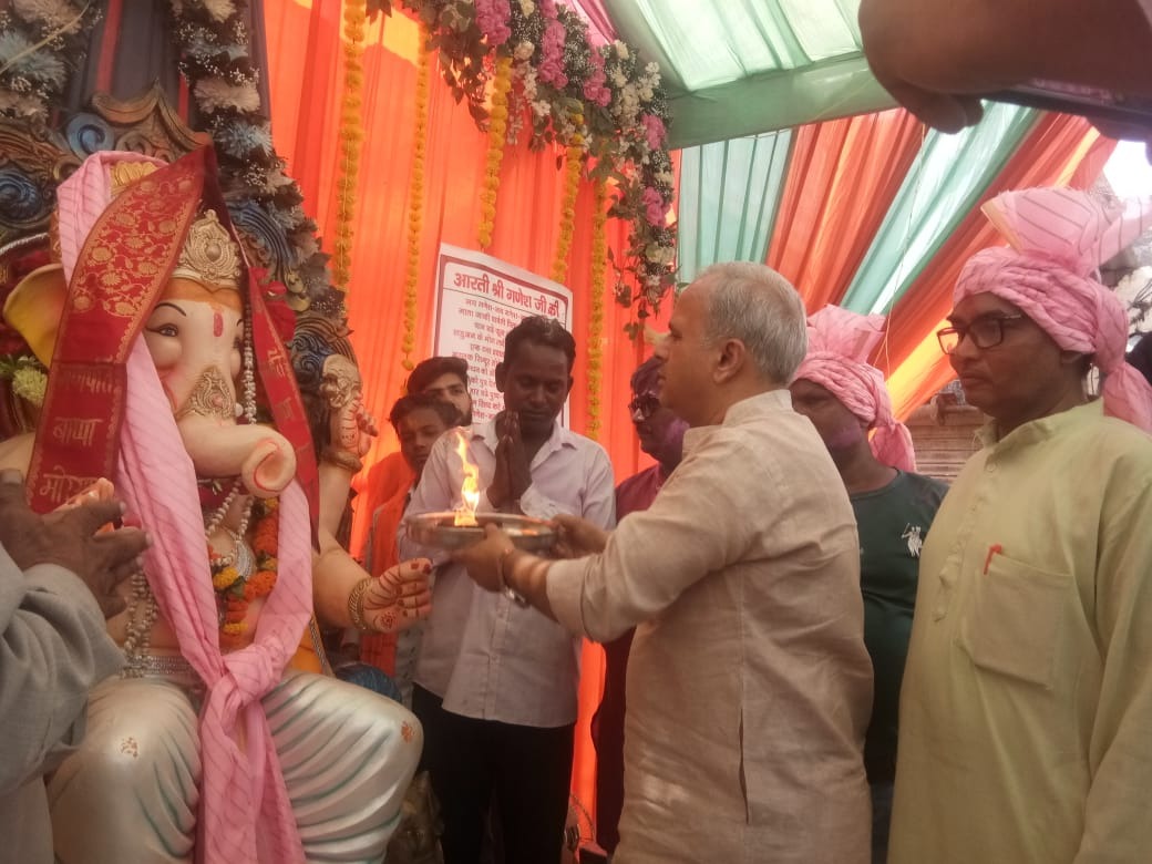 19वां श्री गणेश मूर्ति विसर्जन एवं काली शोभायात्रा हुई सम्पन्न