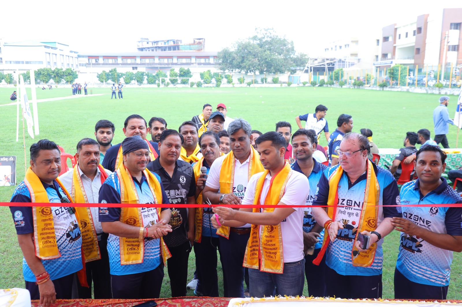 वार्ष्णेय युवा संगठन द्वारा क्रिकेट लीग VPL सीजन-2 का शानदार शुभारंभ