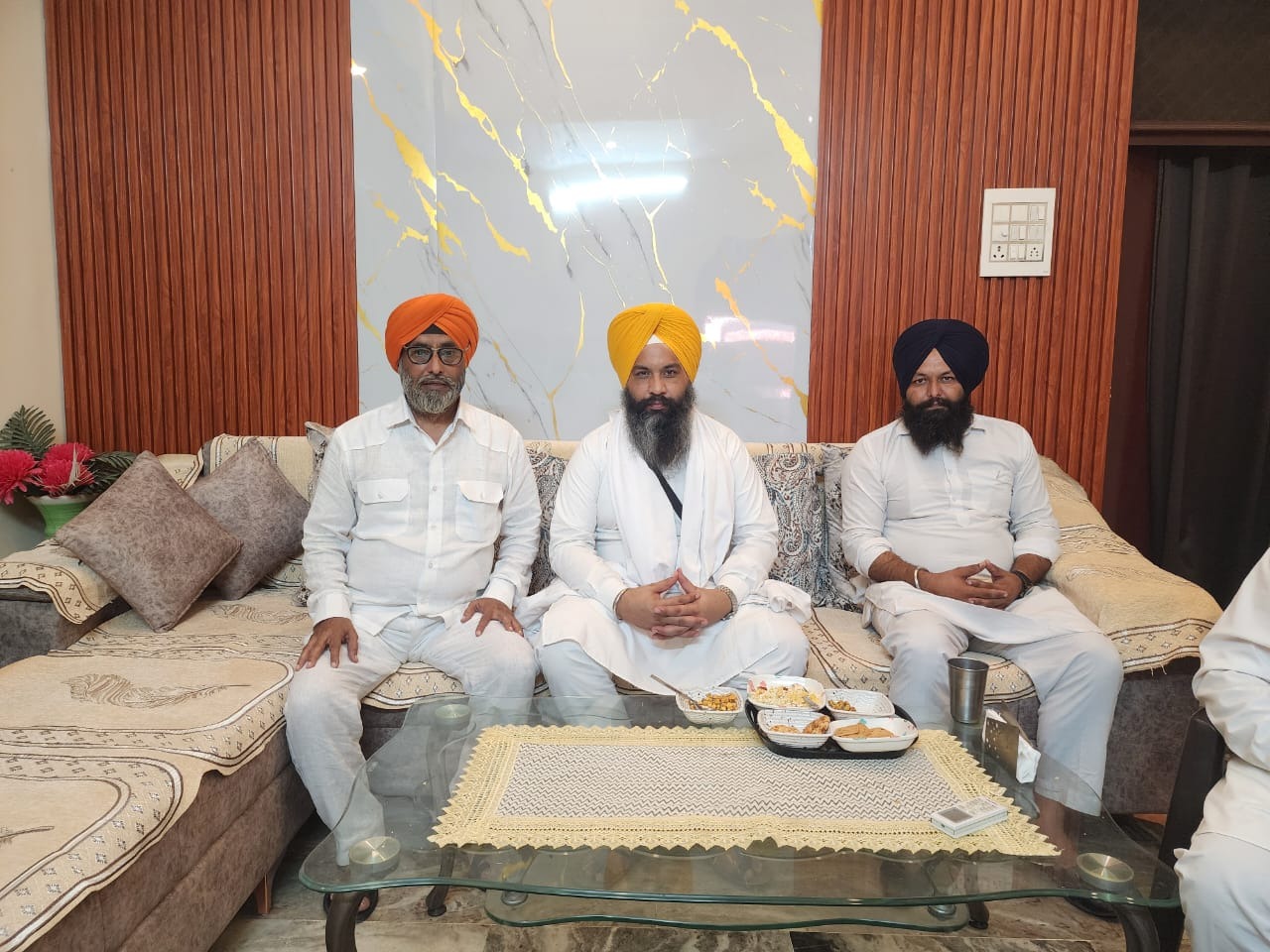 गुरु तेग बहादुर साहिब जी की 350वीं शहादत दिवस जागृति यात्रा का किया स्वागत और अभिनंदन