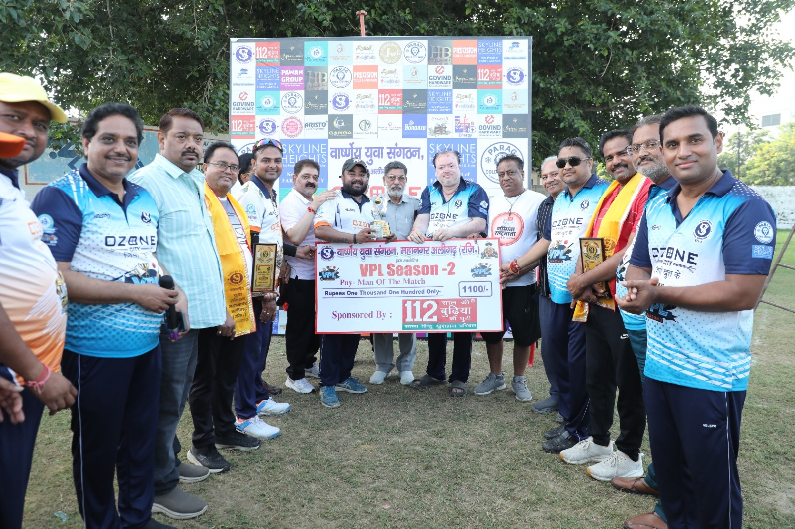 वीपीएल क्रिकेट लीग में गंगा शिवालिक ने आनंद मेटल फाइटर्स को 8 रनों से हराया