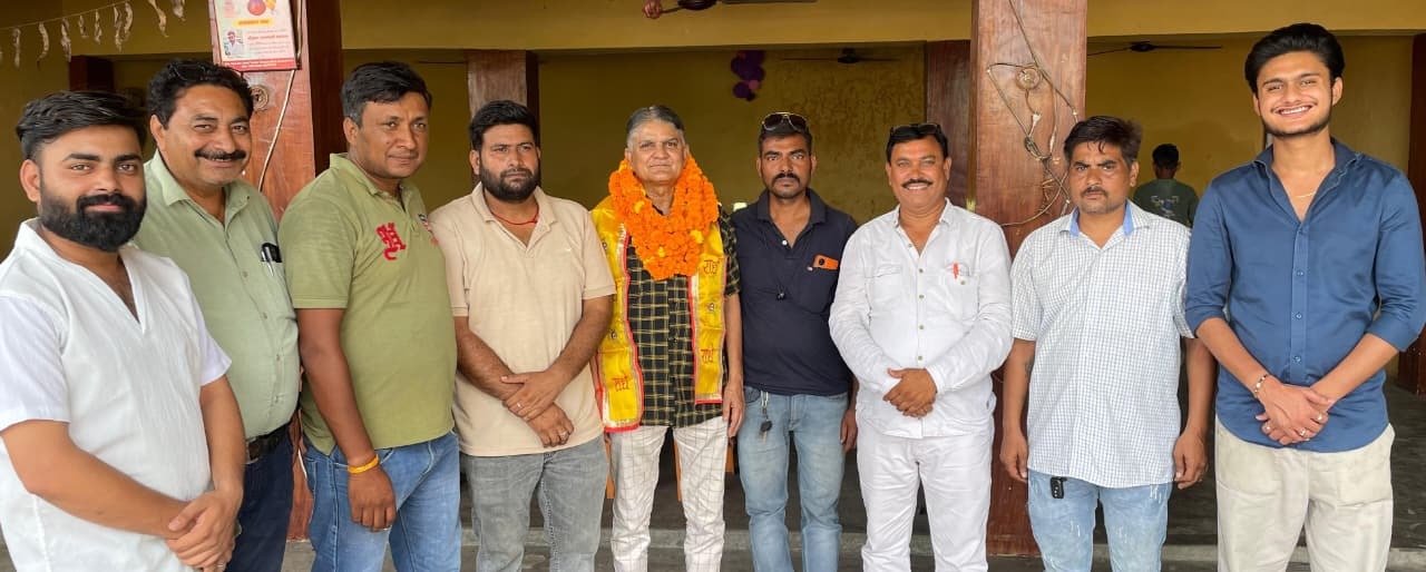अखिल भारतीय क्षत्रिय महासभा के नवनियुक्त जिला अध्यक्ष नेमसिंह सोलंकी का किया स्वागत