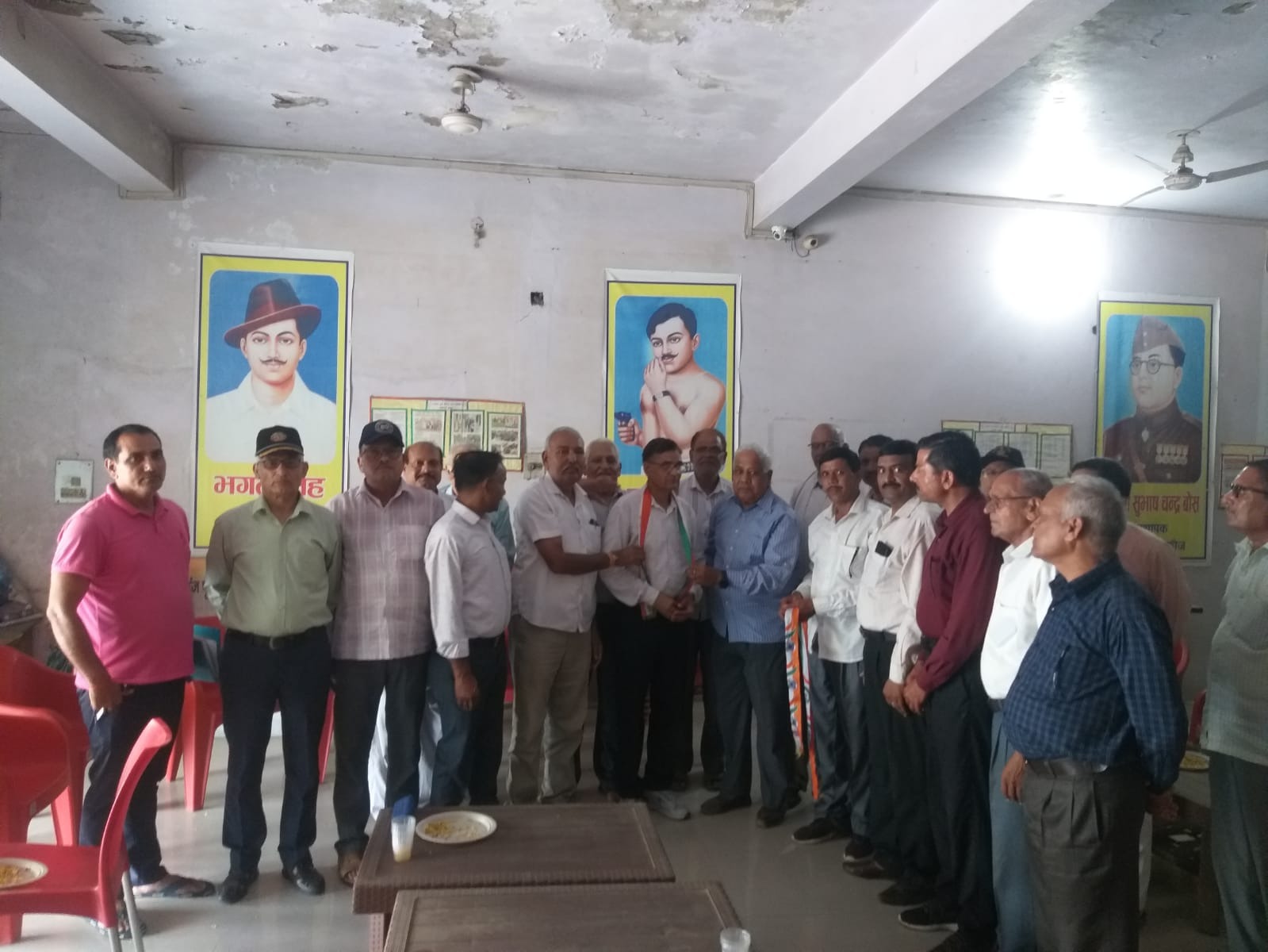 जांबाज पूर्व सैनिक सेवा समिति अलीगढ़ की मासिक बैठक का हुआ आयोजन